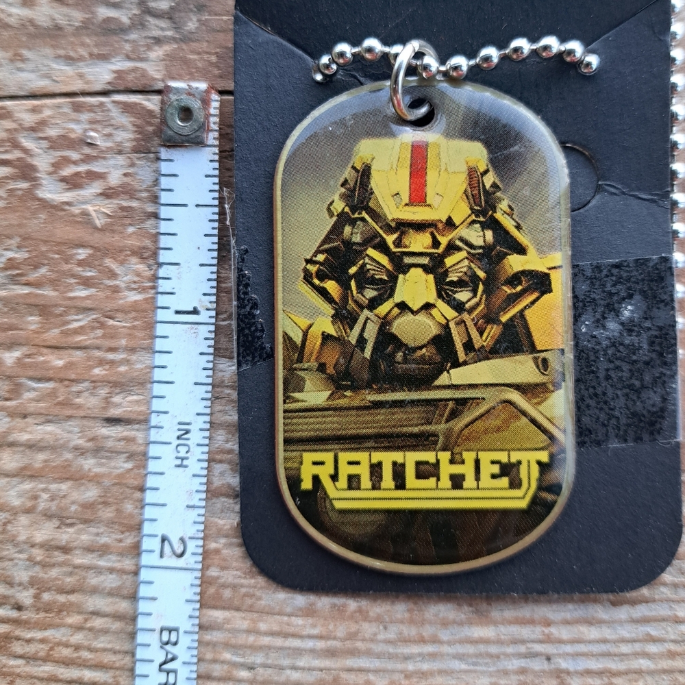 Topps Transformers Bayverse Movie Ratchet Collectible Dogtag #5 Of 24